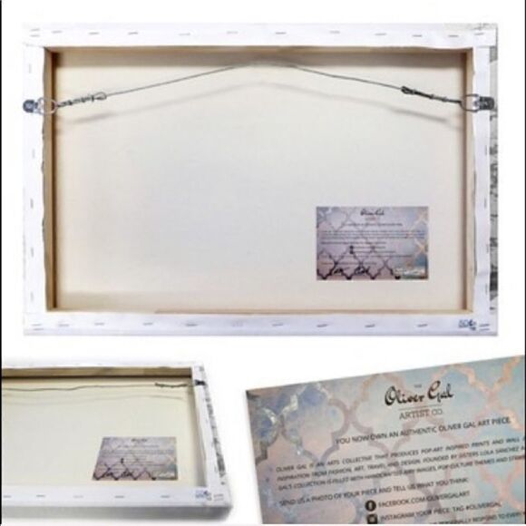 Oliver Gal Gallery - Retro For Red, 16x16 - Picture 3 of 4